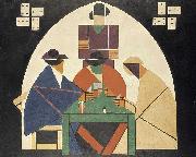 Theo van Doesburg, The Cardplayers.